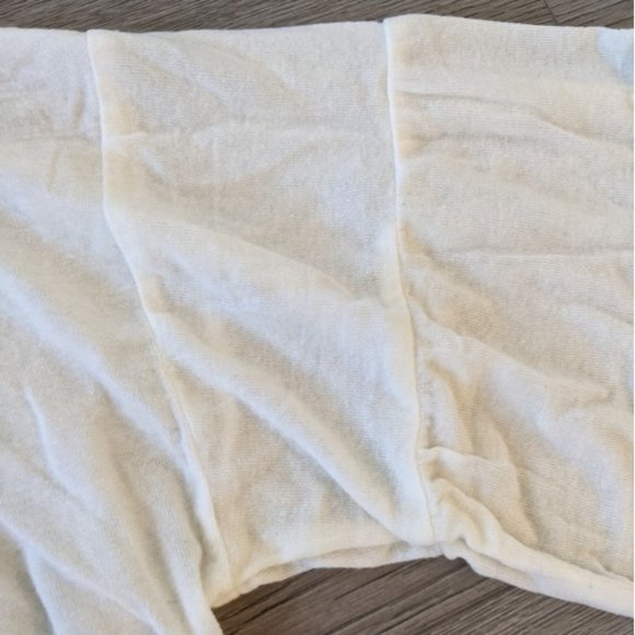 NWT / HELLO NITE / IVORY BALLOON SLEEVE TOP / SMALL - Picture 5 of 6